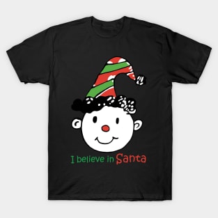 Mr. Santa I Believe in You T-Shirt